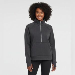 Danskin Zip up Long Sleeve Sweatshirt Size Medium